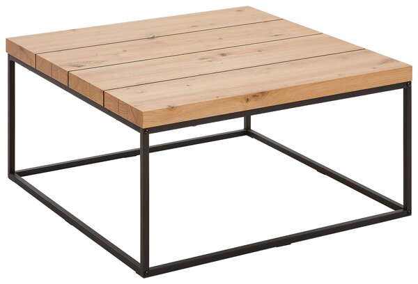 KONFERENČNÝ STOLÍK, čierna, farba duba, kov, kompozitné drevo, 80/40/80 cm P & B - Stolíky do obývačky, Online Only