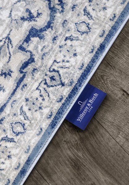 Villeroy & Boch , Behúň 106122 Cream, Blue, 80x240, modrá, obývacia izba