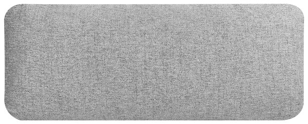 Pohovka sivá látkové čalúnenie polyester 4-miestna kovové nohy s vankúšmi minimalistický štýl obývacia izba