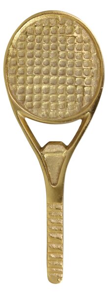 Otvárač na fľaše Tennis Racket Brass