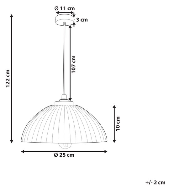 Závesná lampa biela papier-mâché ručne vyrobené tienidlo moderný štýl obývačka jedáleň
