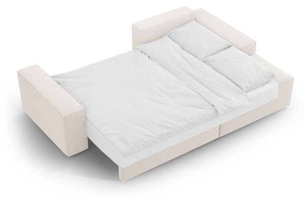 Béžová rozkladacia rohová pohovka (pravý roh) Jodie – Micadoni Home