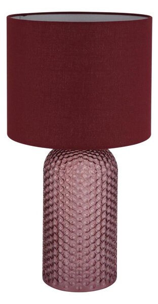 Globo 21735R - Stolná lampa SOFIE 1xE27/60W/230V červená