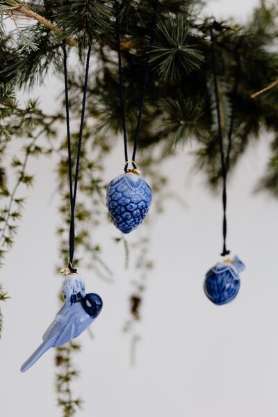 Vianočné ozdoby Blue Collectibles Mini Ornaments – set 3 ks