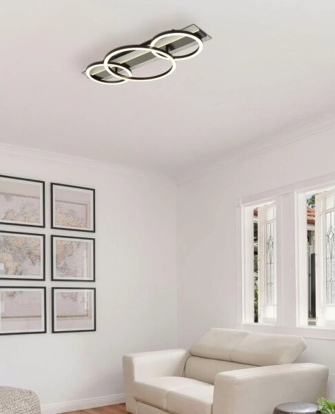 Globo 67382-40 - LED stropné svietidlo NORBERTO LED/40W/230V 4000K 30x62,2 cm