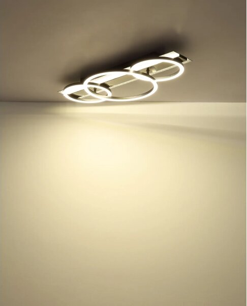 Globo 67382-40 - LED stropné svietidlo NORBERTO LED/40W/230V 4000K 30x62,2 cm
