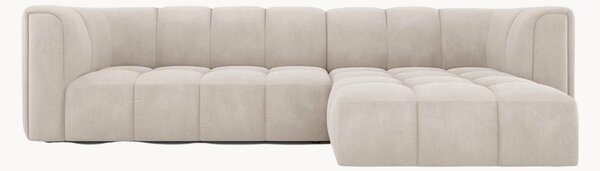 Rohová pohovka Francesca Beige (3-miestna)