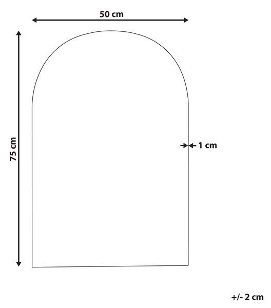 Nástenné zrkadlo strieborné obdĺžnikové 50 x 75 cm dekoratívne na zavesenie na stenu dizajnový doplnok
