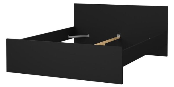 Čierna dvojlôžková posteľ 160x200 cm Naia – Tvilum