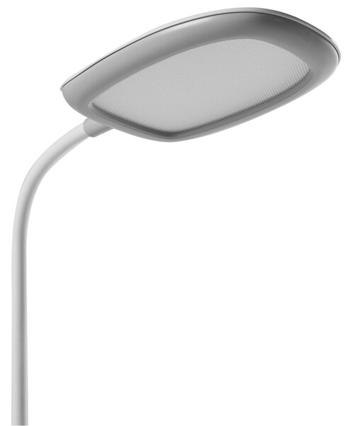 Stolná LED lampa biela syntetický materiál 3 režimy teploty svetla so stmievačom nastaviteľná kancelária