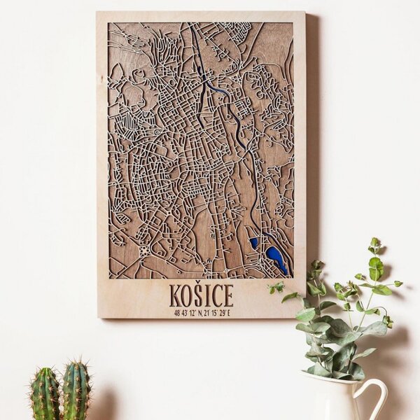 3D mapa mesta "Košice"