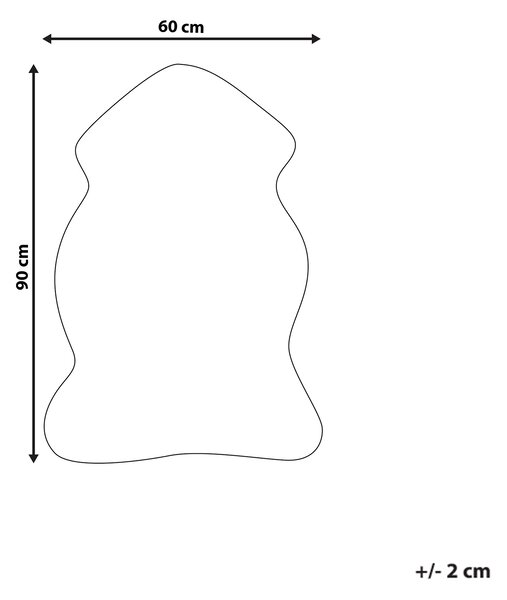 Koberec ružový umelá zajačia kožušina polyester 60 x 90 cm obývacia izba spálňa moderný bytový doplnok