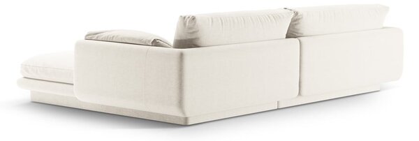 Biela rohová pohovka (ľavý roh) Torino – Micadoni Home