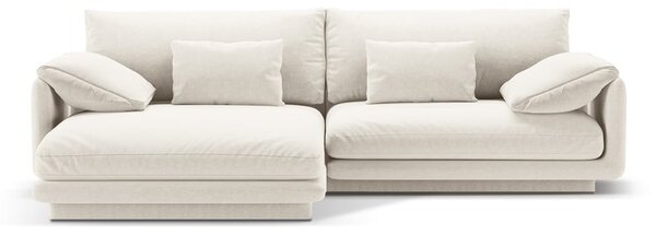 Biela rohová pohovka (ľavý roh) Torino – Micadoni Home