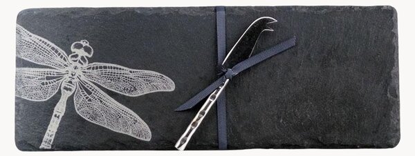 Doska na krájanie syra's nožom na syr Dragonfly, 2 ks