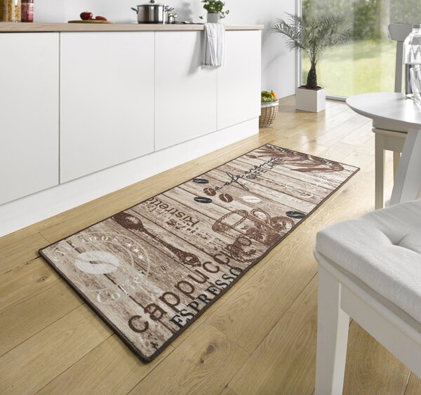 Hanse Home, Protišmykový behúň 67x180 cm Loop 102371, 67x180, hnedá, kuchyňa