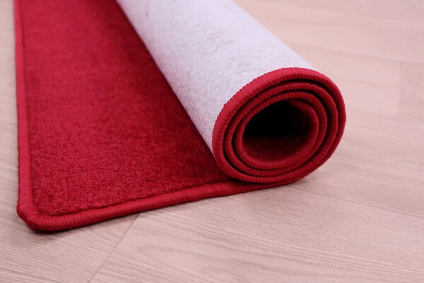Spoltex , Behúň na mieru Eton červený 15, šíre 60 cm, červená, chodba / predsieň