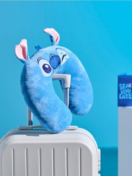Sinsay - Cestovný vankúš Stitch - modrá