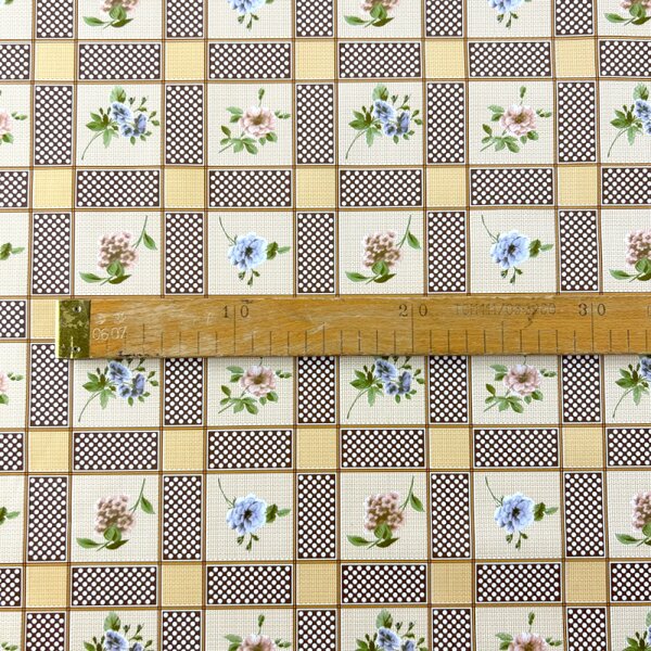 Obrus ​​PVC DC-680-hnedý - Role 140cm x 20m