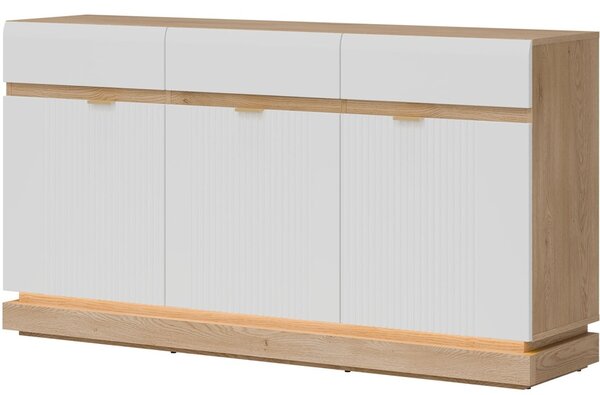 MILTON biela ML03 komoda