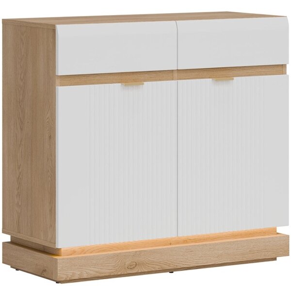 MILTON biela ML02 komoda