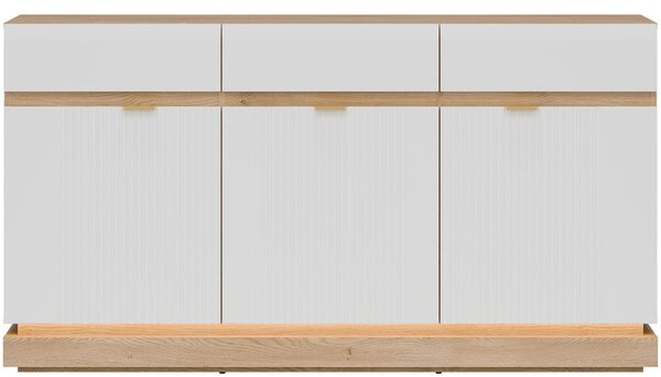 MILTON biela ML03 komoda