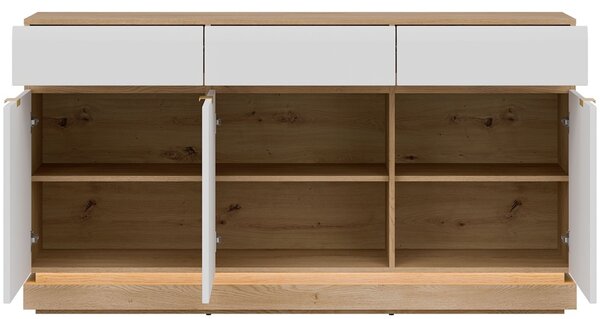 MILTON biela ML03 komoda