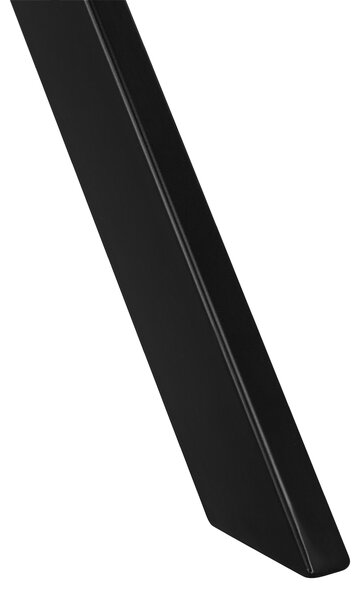 Jedálenský stôl sivý betónový efekt 160 x 90 cm pre 6 osôb čierne kovové nohy kuchyňa v industriálnom štýle
