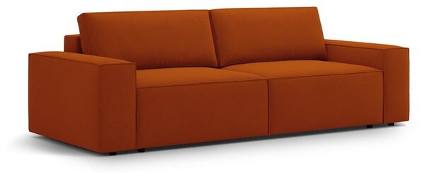 Rozkladacia pohovka v tehlovej farbe 247 cm Jodie – Micadoni Home