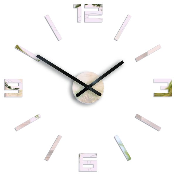 ModernClock 3D nalepovacie hodiny Reden zrkadlové