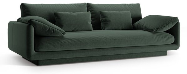 Tmavozelená pohovka 220 cm Torino – Micadoni Home