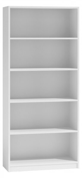 Regál 80 cm biely