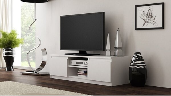 TV stolík LCD 140 cm biela