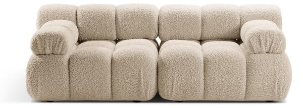 Béžová modulárna pohovka z textílie bouclé 188 cm Bellis – Micadoni Home