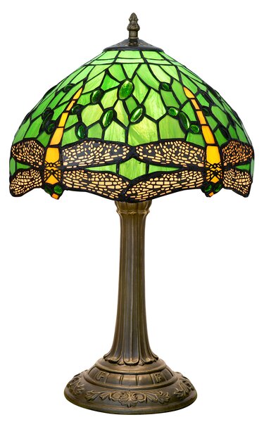 Dragon Green stolná lampa tiffany 223