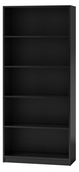 Regál 80 cm čierny