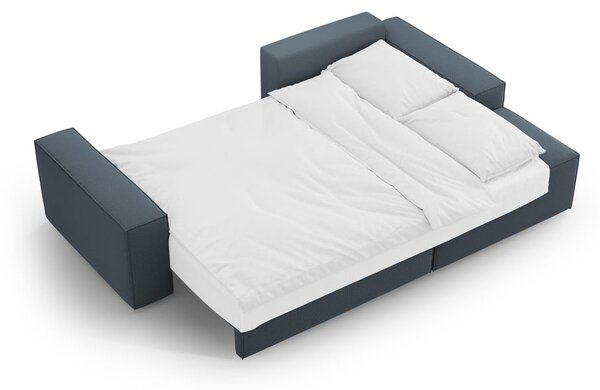 Modrá rozkladacia rohová pohovka (pravý roh) Jodie – Micadoni Home