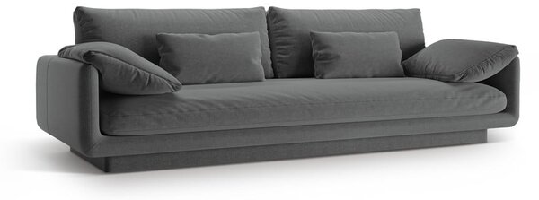 Tmavosivá pohovka 250 cm Torino – Micadoni Home