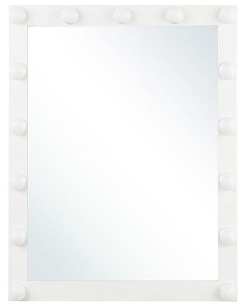 Nástenné zrkadlo Odeza (biela). Vlastná spoľahlivá doprava až k Vám domov. 1081751