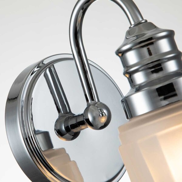 Quoizel QZ-SWELL1-PC-BATH-LED Kúpeľňové nástenné svietidlo SWELL 1xG9/3W/230V IP44 chróm