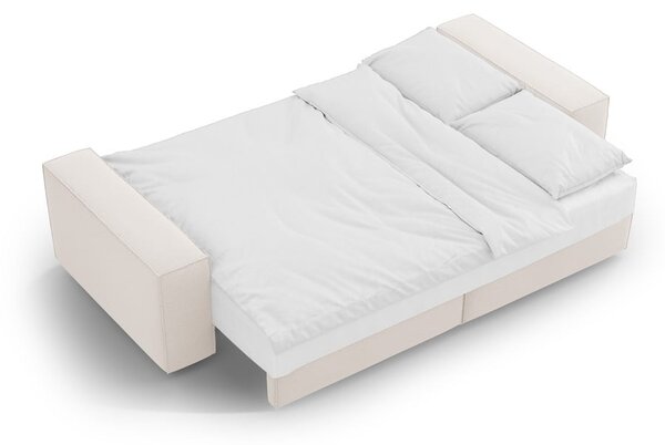 Béžová rozkladacia pohovka 247 cm Jodie – Micadoni Home