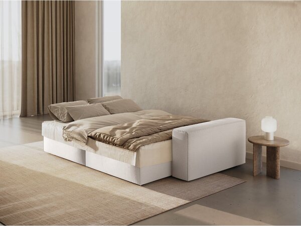 Béžová rozkladacia pohovka 247 cm Jodie – Micadoni Home