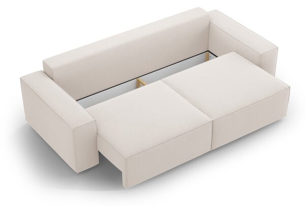 Béžová rozkladacia pohovka 247 cm Jodie – Micadoni Home