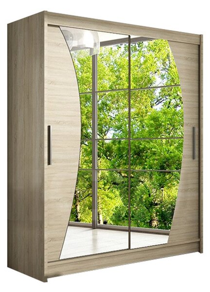 Veľká šatníková skriňa WESTA X sonoma šírka 150 cm