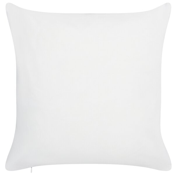 Sada 2 vonkajších vankúšov modrá polyester 45 x 45 cm štvorcová kvetinový vzor dekoračný vankúš záhrada terasa