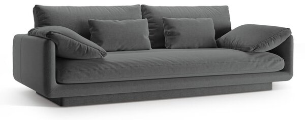 Tmavosivá pohovka 220 cm Torino – Micadoni Home