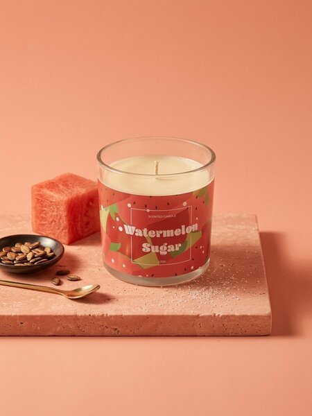 Sinsay - Voňavá sviečka Watermelon Sugar - červená