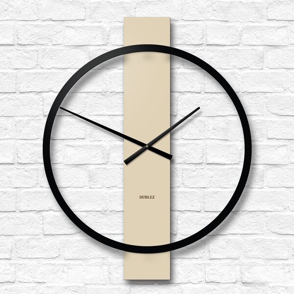 DUBLEZ | Minimalistické nástenné hodiny - Circle Line