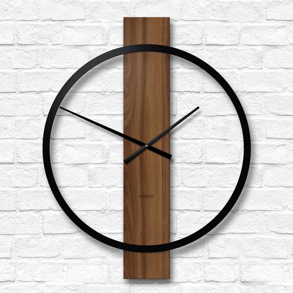 DUBLEZ | Minimalistické nástenné hodiny - Circle Line