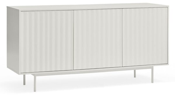Biela nízka komoda 159x80 cm Sierra – Teulat